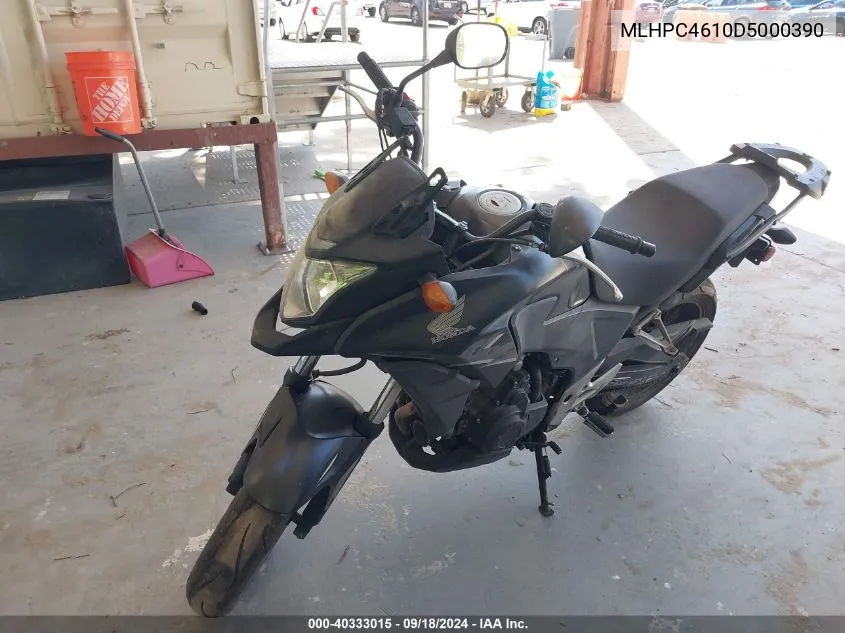 MLHPC4610D5000390 2013 Honda Cb500 X