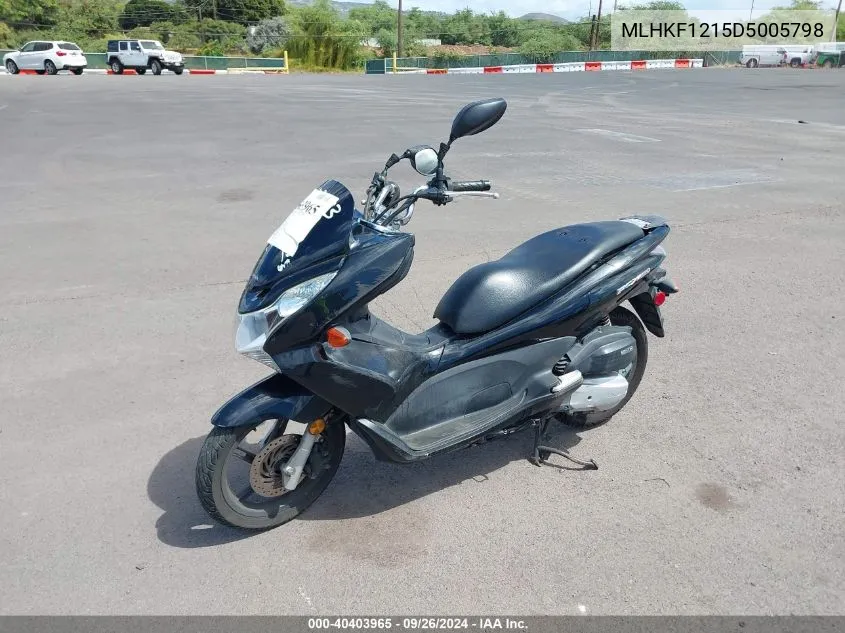 MLHKF1215D5005798 2013 Honda Pcx 150