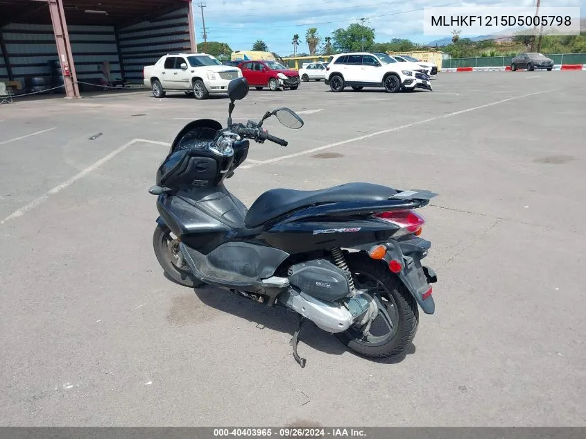 MLHKF1215D5005798 2013 Honda Pcx 150