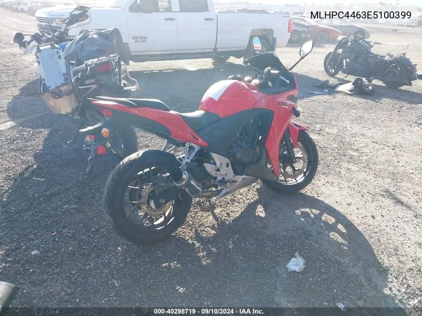 MLHPC4463E5100399 2014 Honda Cbr500 R