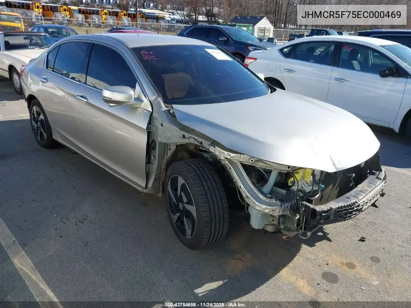 JHMCR5F75EC000469 2014 Honda Accord Plug-In Hybrid