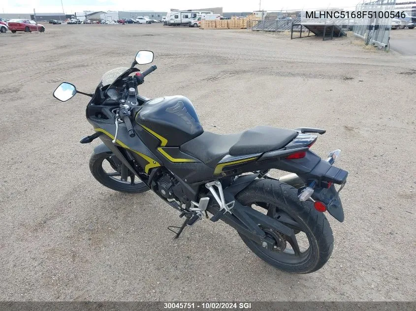 MLHNC5168F5100546 2015 Honda Cbr300 Ra