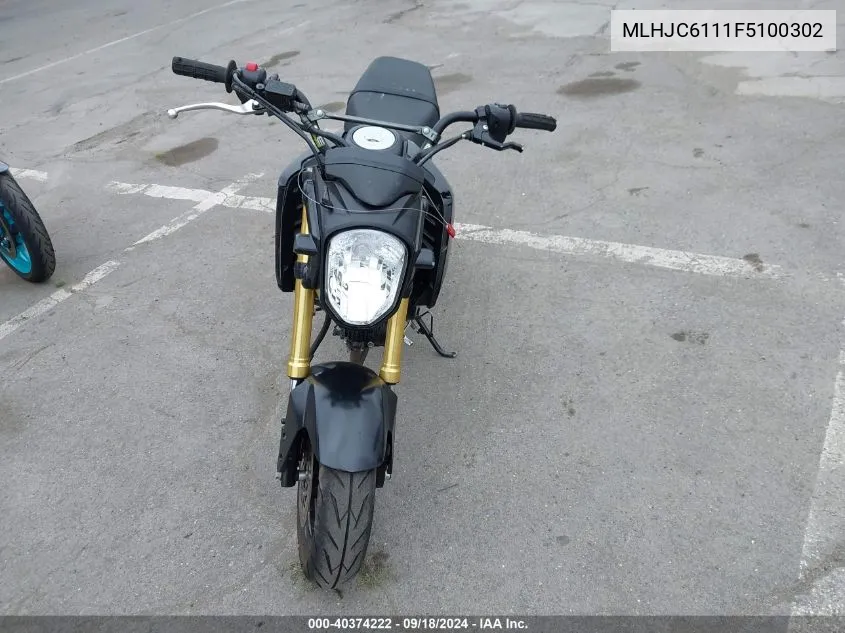 MLHJC6111F5100302 2015 Honda Grom 125