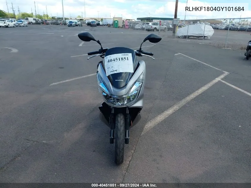 RLHKF1804GY101684 2016 Honda Pcx 150