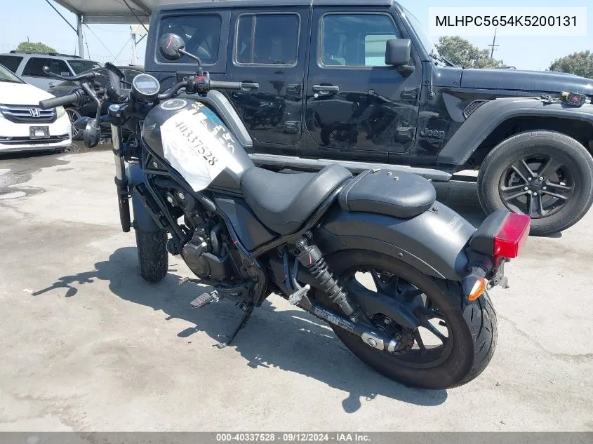 MLHPC5654K5200131 2019 Honda Cmx500 A