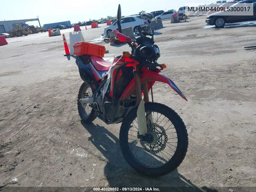 MLHMD4409L5300017 2020 Honda Crf250 Rl