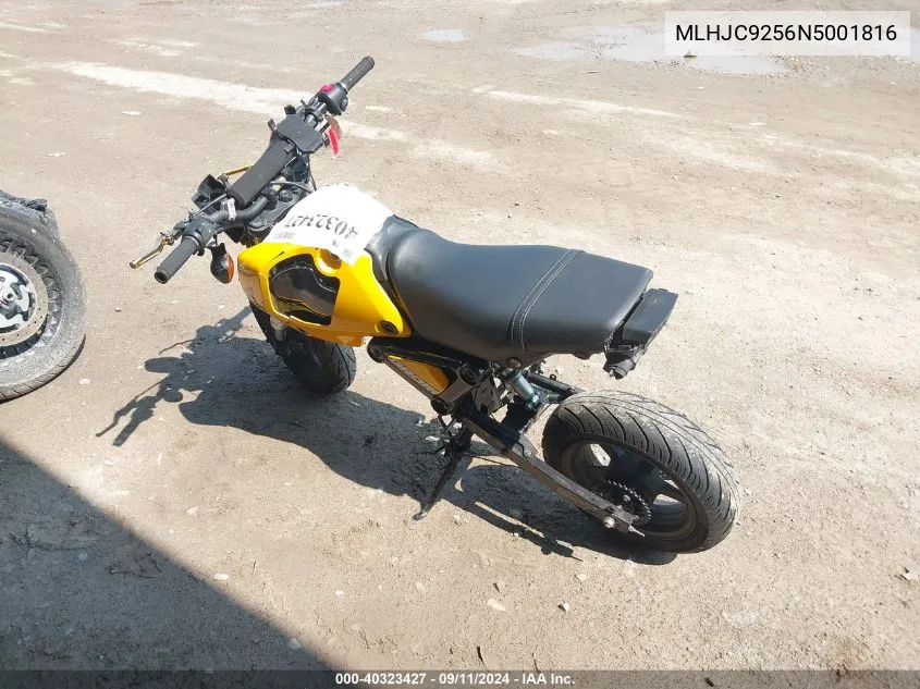 MLHJC9256N5001816 2022 Honda Grom A