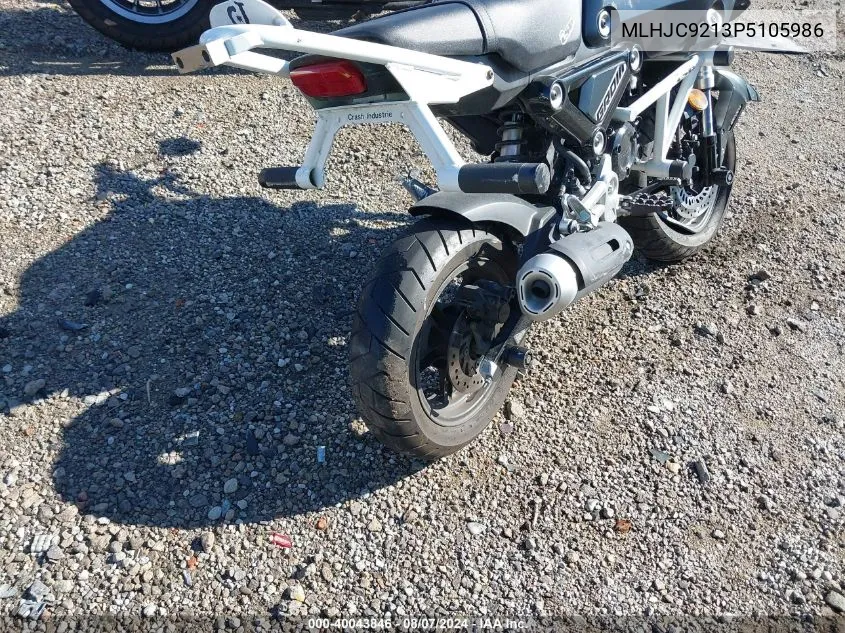 MLHJC9213P5105986 2023 Honda Grom 125