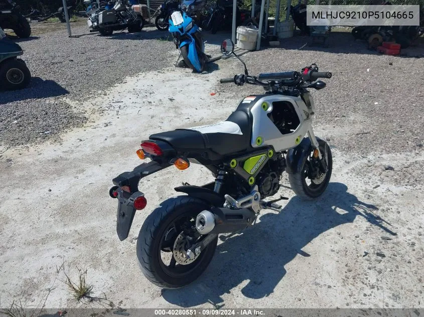 MLHJC9210P5104665 2023 Honda Grom 125