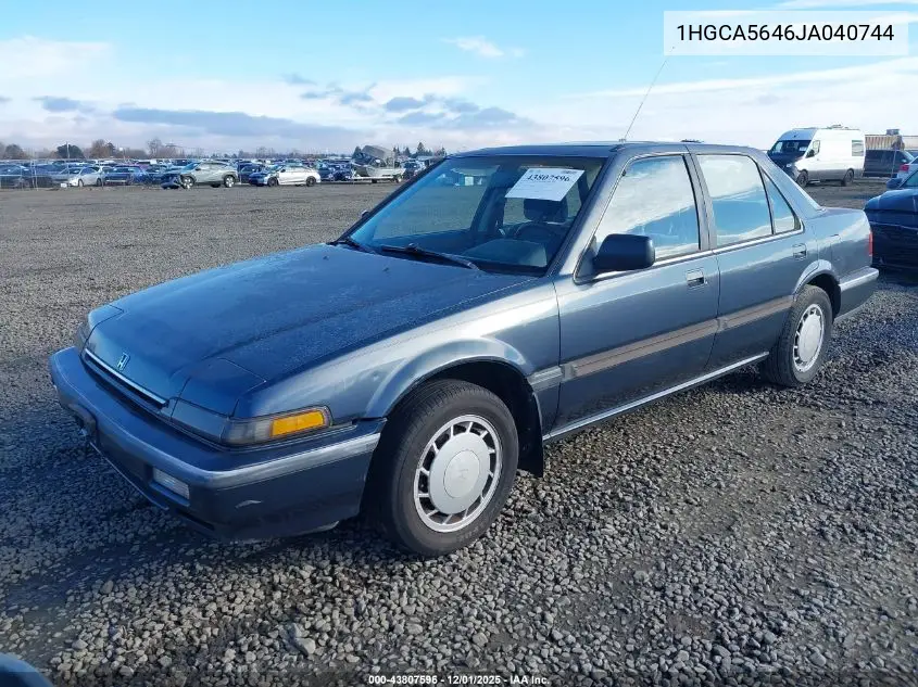 1HGCA5646JA040744 1988 Honda Accord Lxi