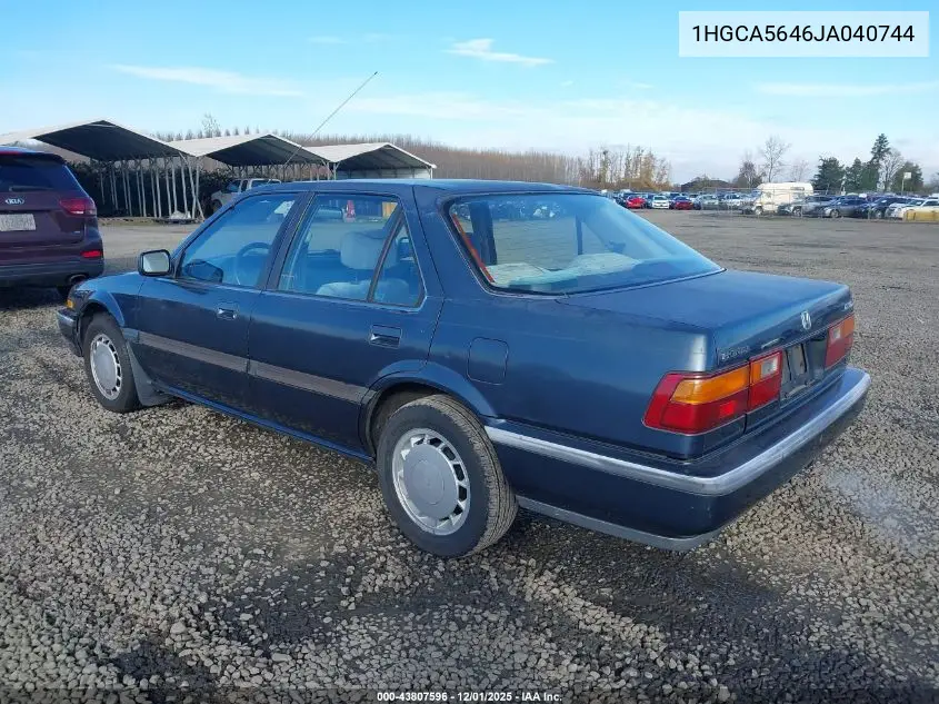 1HGCA5646JA040744 1988 Honda Accord Lxi