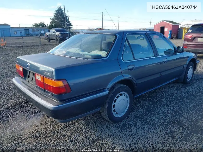 1HGCA5646JA040744 1988 Honda Accord Lxi