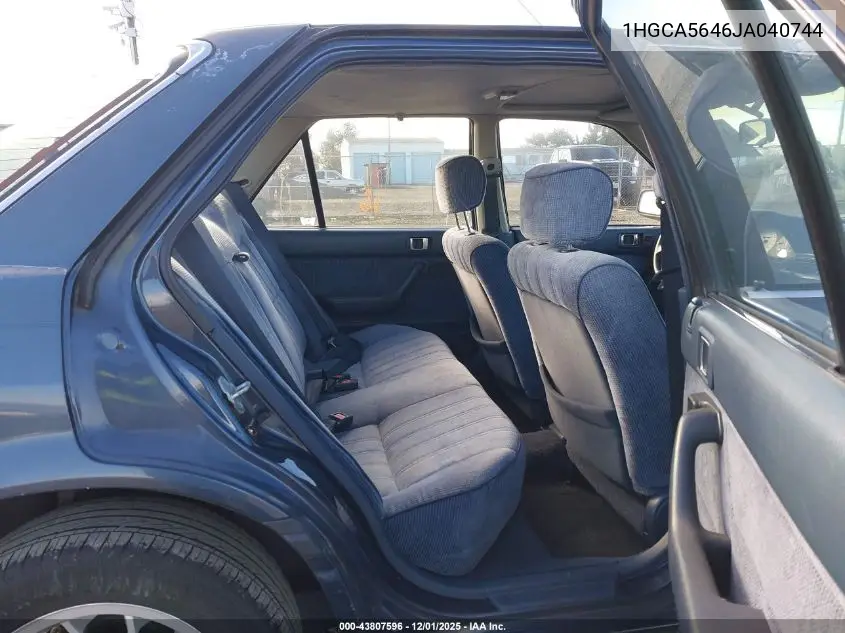 1HGCA5646JA040744 1988 Honda Accord Lxi