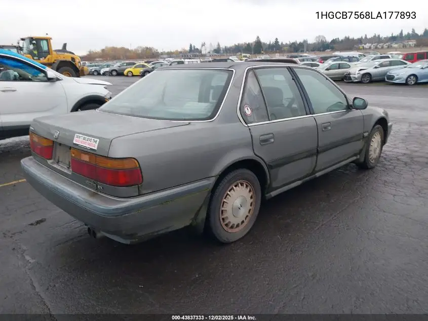 1HGCB7568LA177893 1990 Honda Accord Ex/Ex-R