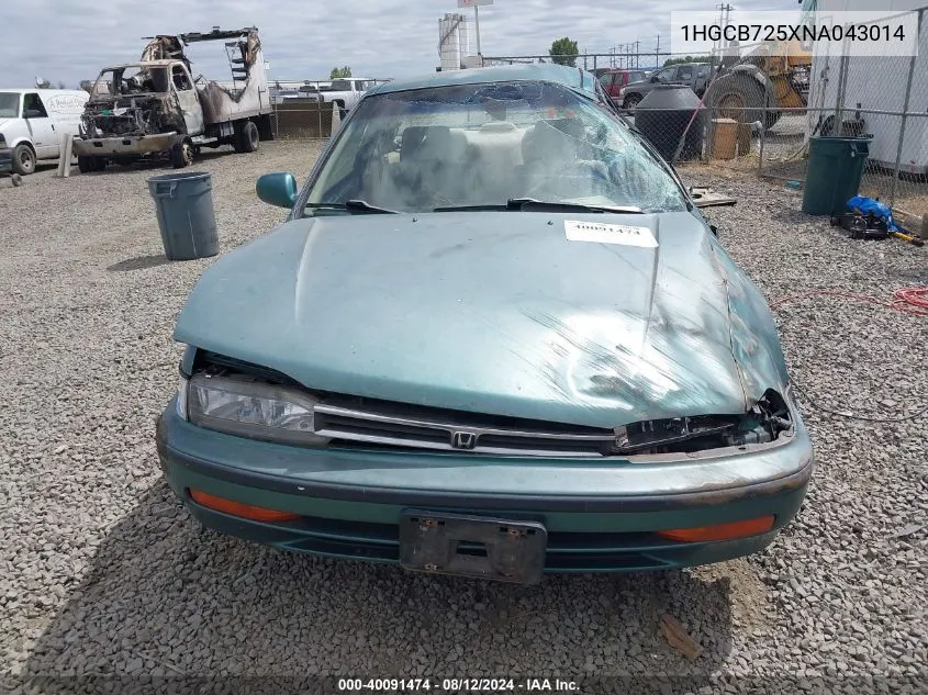 1HGCB725XNA043014 1992 Honda Accord Lx