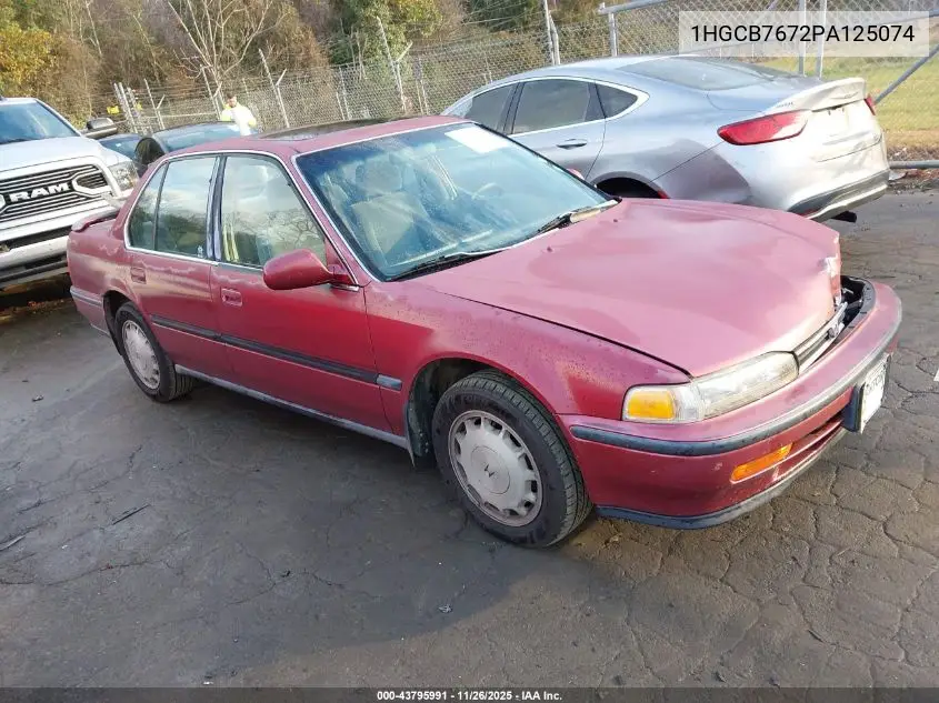 1HGCB7672PA125074 1993 Honda Accord Ex