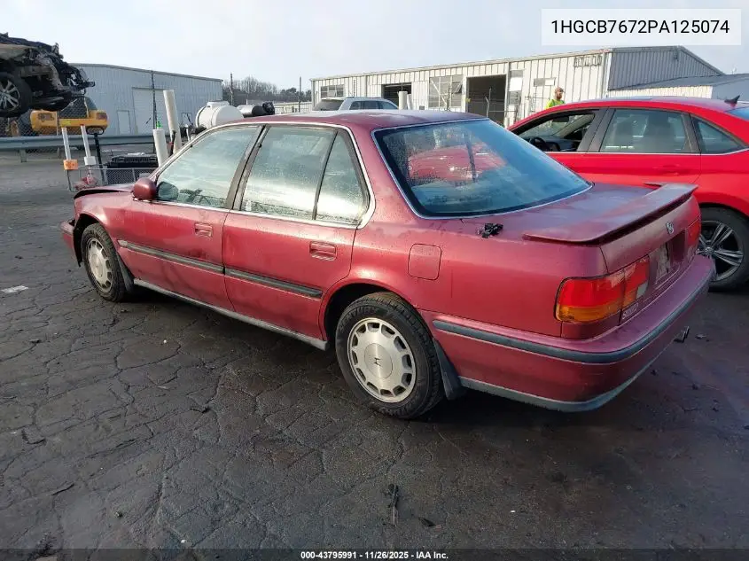 1HGCB7672PA125074 1993 Honda Accord Ex