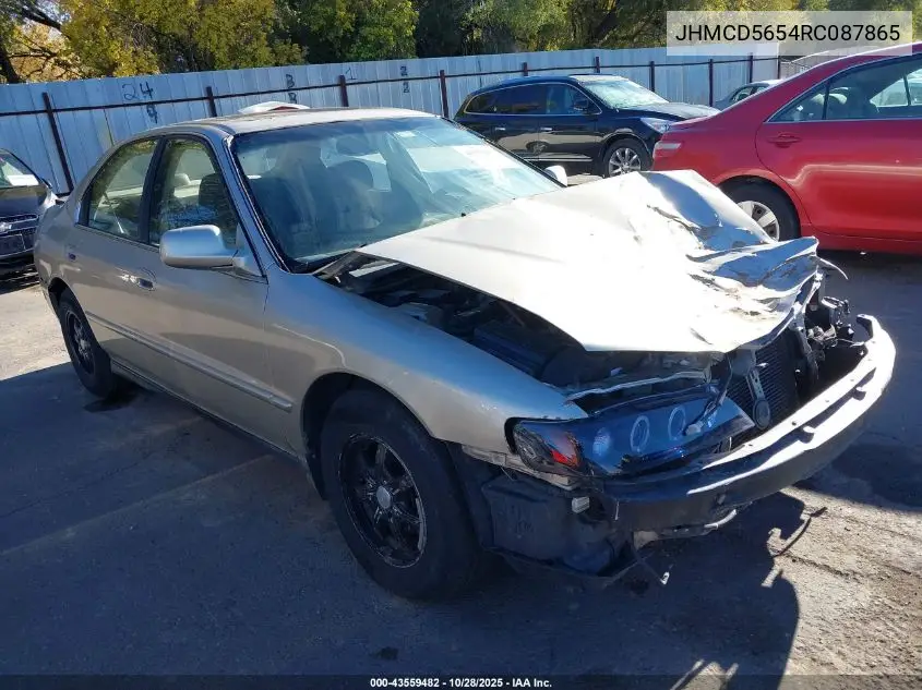 JHMCD5654RC087865 1994 Honda Accord Ex