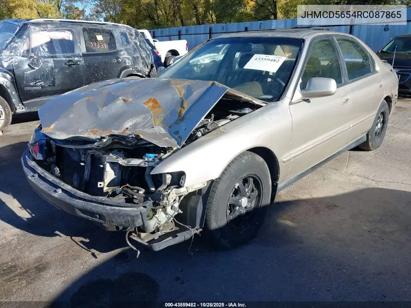 JHMCD5654RC087865 1994 Honda Accord Ex
