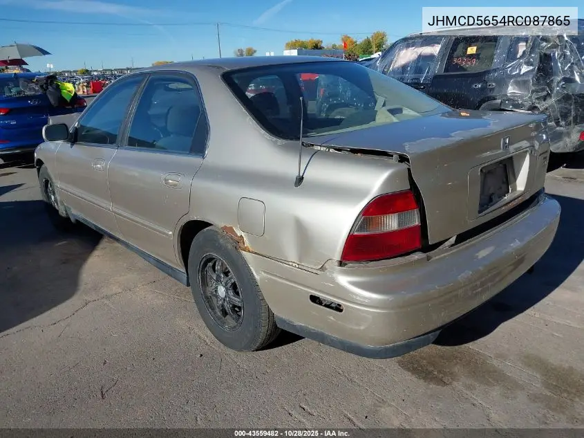 JHMCD5654RC087865 1994 Honda Accord Ex