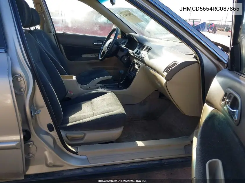 JHMCD5654RC087865 1994 Honda Accord Ex