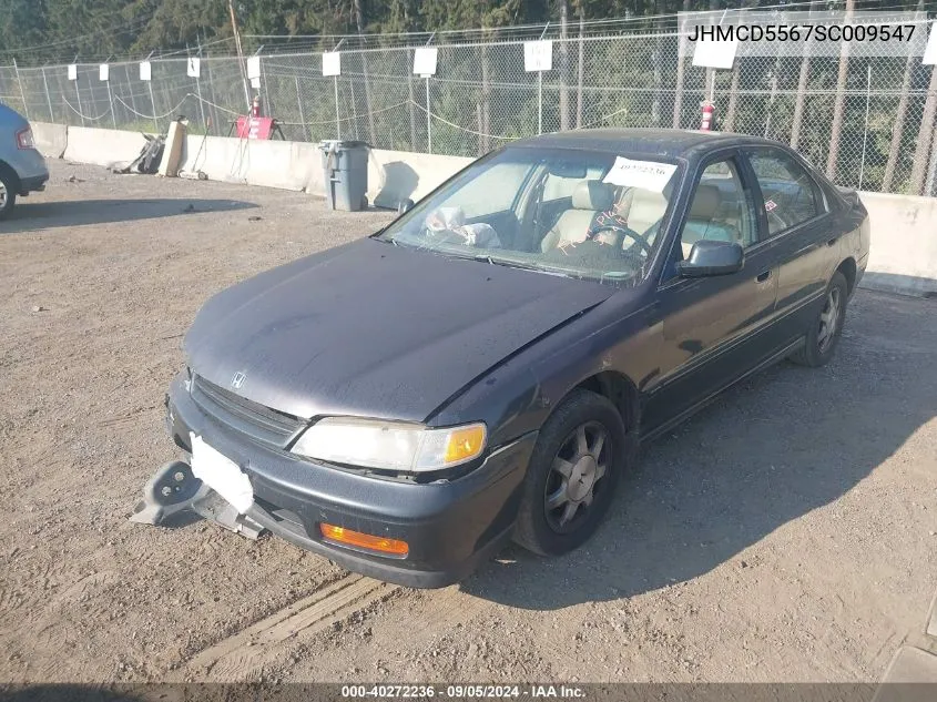 1995 Honda Accord Ex VIN: JHMCD5567SC009547 Lot: 40272236