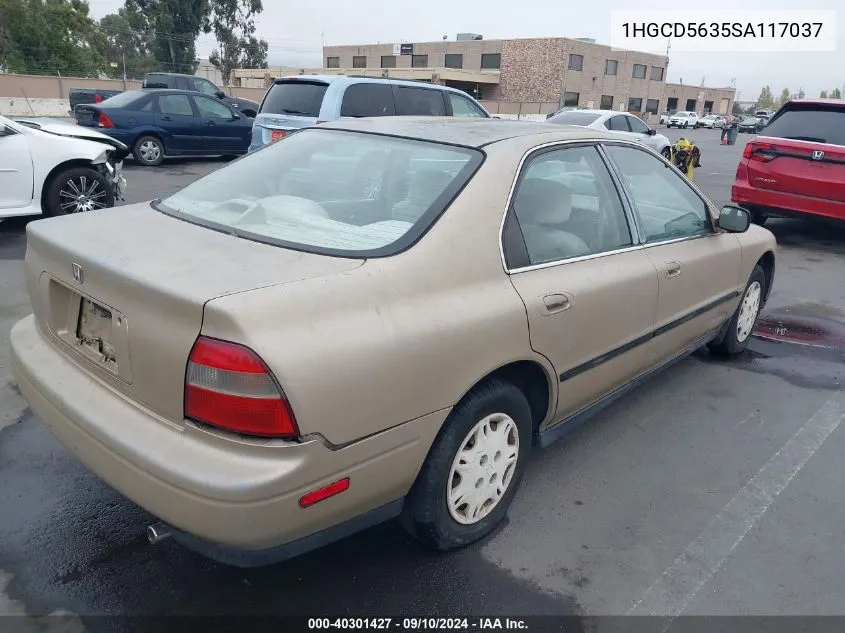 1HGCD5635SA117037 1995 Honda Accord Lx/Ex