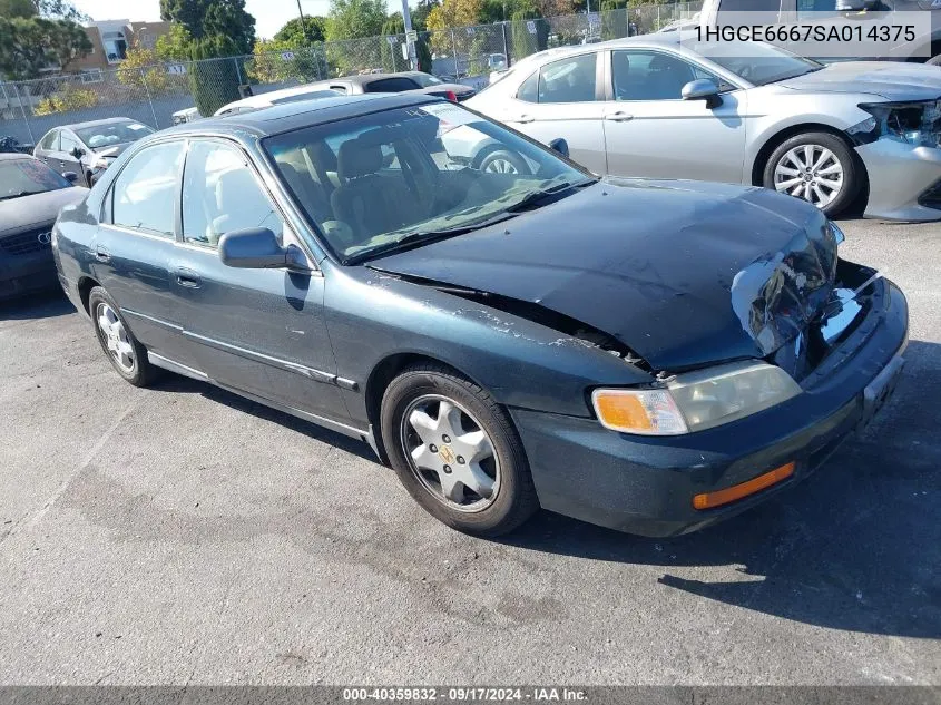 1HGCE6667SA014375 1995 Honda Accord Ex