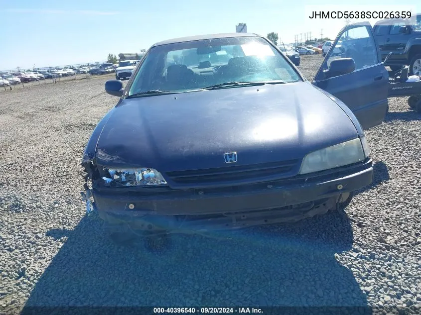 JHMCD5638SC026359 1995 Honda Accord Lx