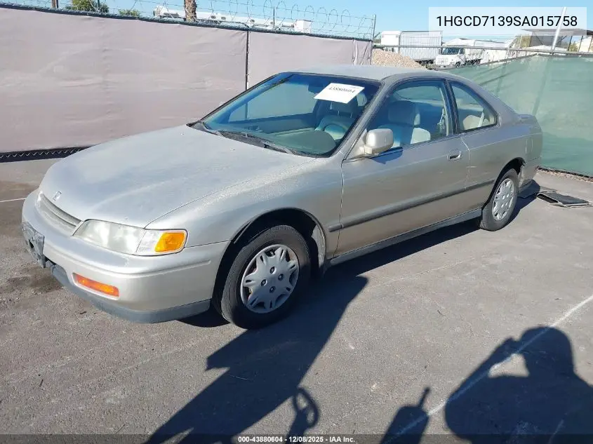 1HGCD7139SA015758 1995 Honda Accord Lx