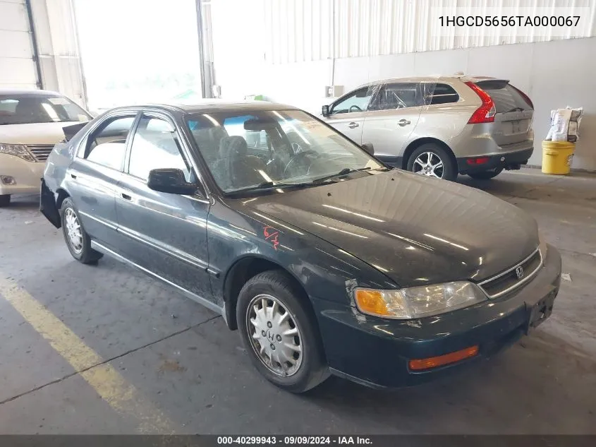 1996 Honda Accord Ex/Ex-R VIN: 1HGCD5656TA000067 Lot: 40299943