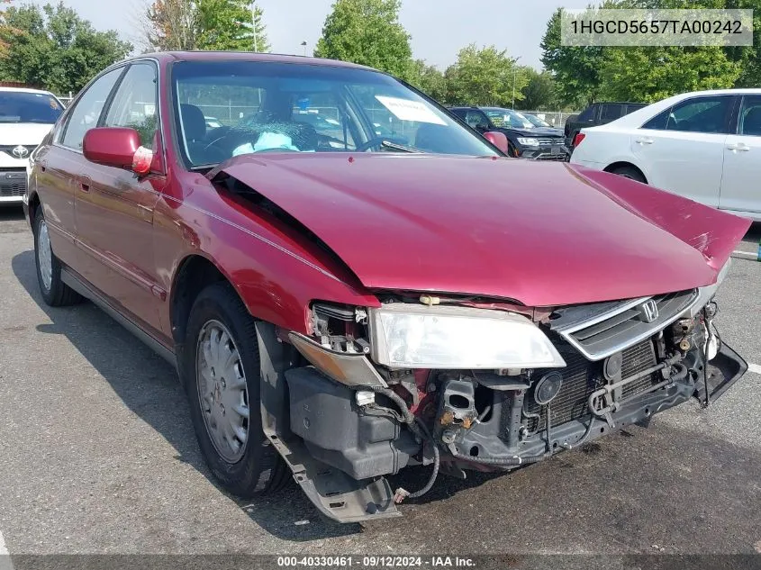 1HGCD5657TA00242 1996 Honda Accord Ex/Ex-R