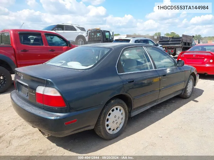 1996 Honda Accord Ex/Ex-R VIN: 1HGCD5553TA144984 Lot: 40412844