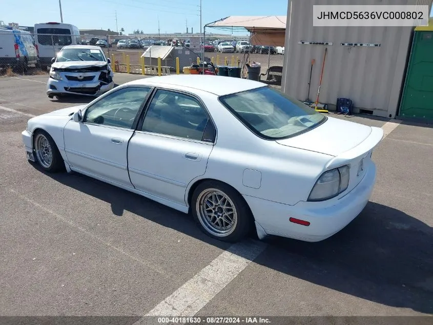 JHMCD5636VC000802 1997 Honda Accord Lx