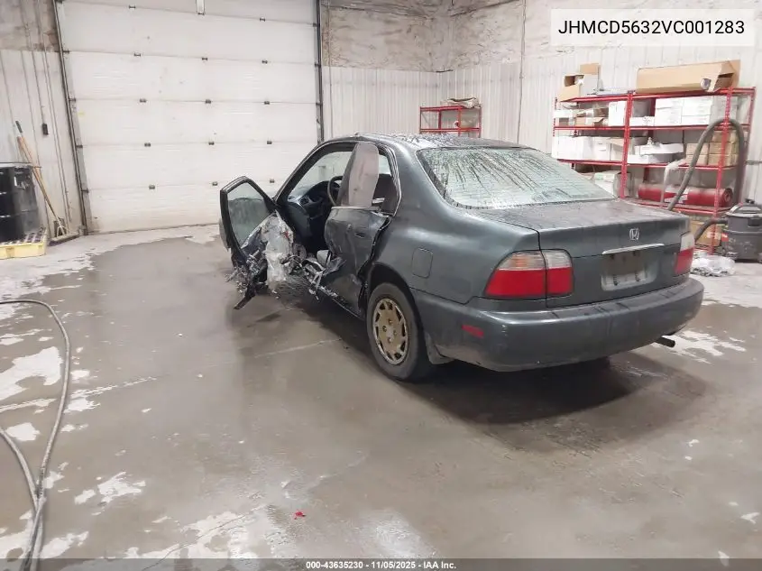 JHMCD5632VC001283 1997 Honda Accord Lx