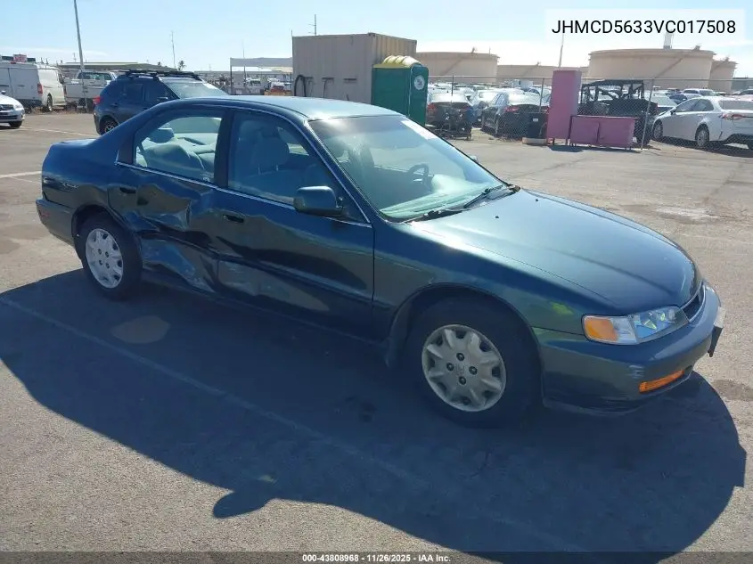 JHMCD5633VC017508 1997 Honda Accord Lx