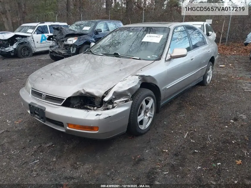1HGCD5657VA017219 1997 Honda Accord Ex
