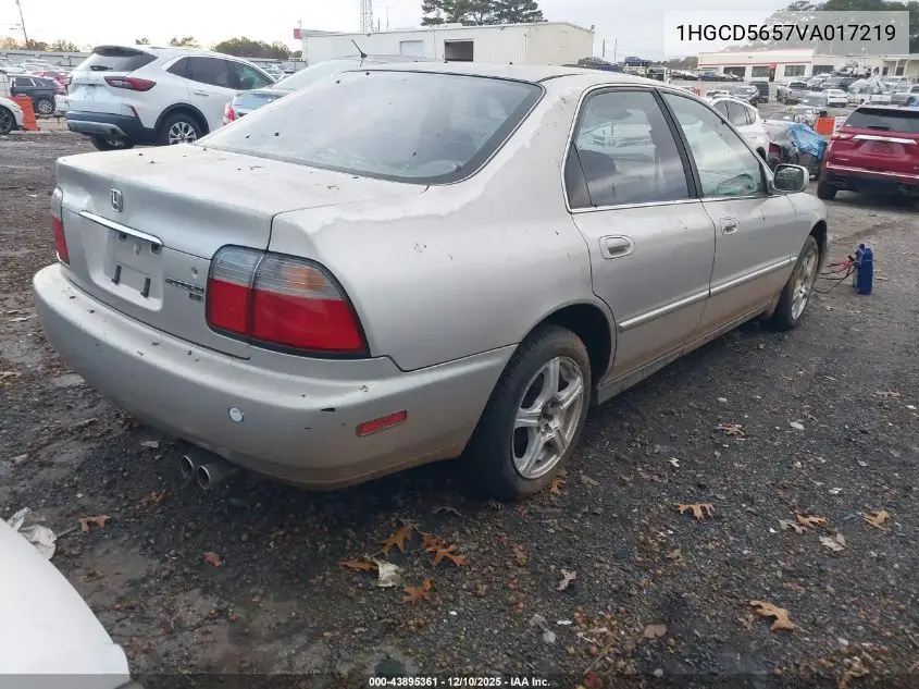 1HGCD5657VA017219 1997 Honda Accord Ex