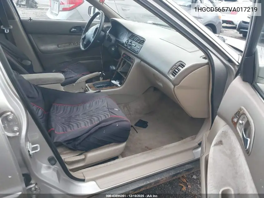 1HGCD5657VA017219 1997 Honda Accord Ex