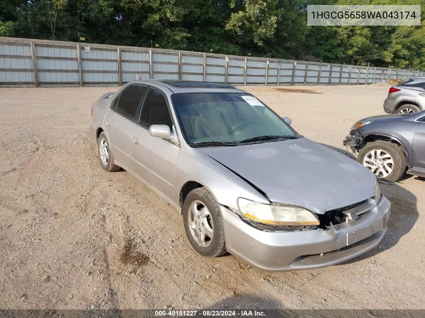 1HGCG5658WA043174 1998 Honda Accord Ex