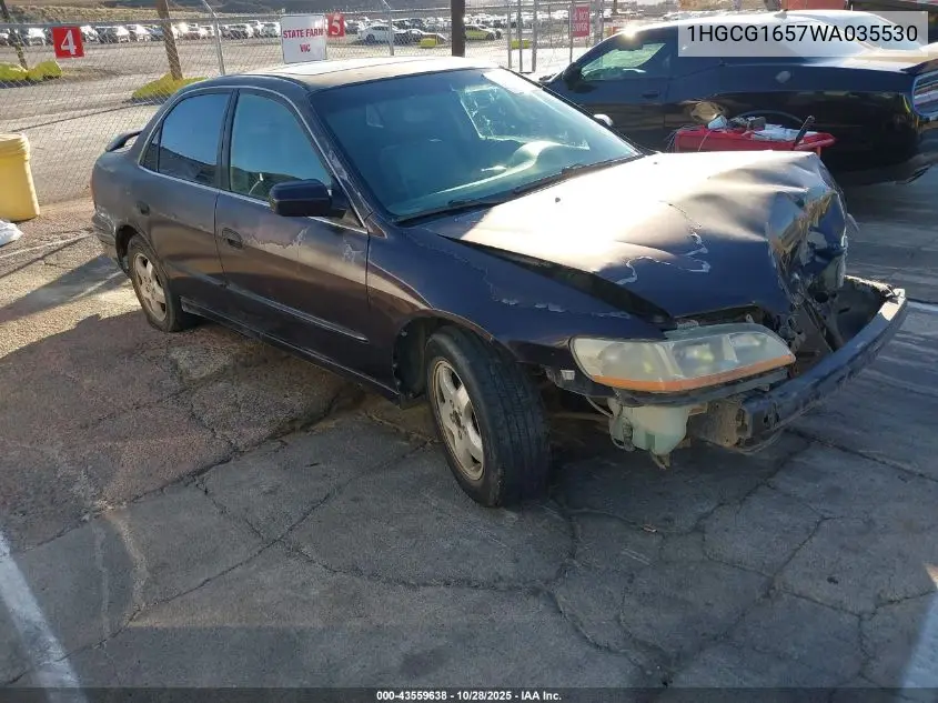 1HGCG1657WA035530 1998 Honda Accord Ex V6