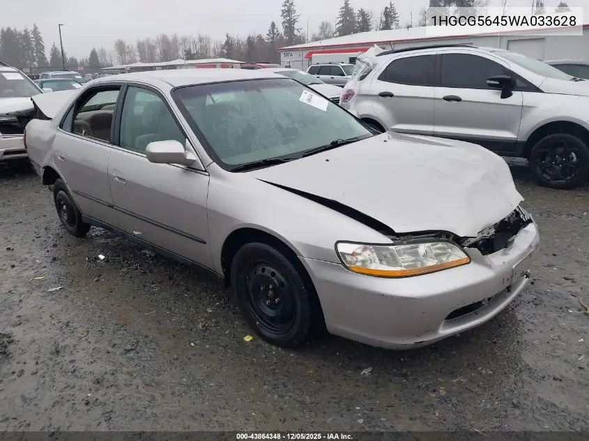 1HGCG5645WA033628 1998 Honda Accord Lx