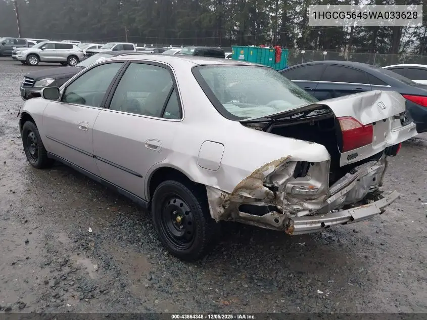 1HGCG5645WA033628 1998 Honda Accord Lx
