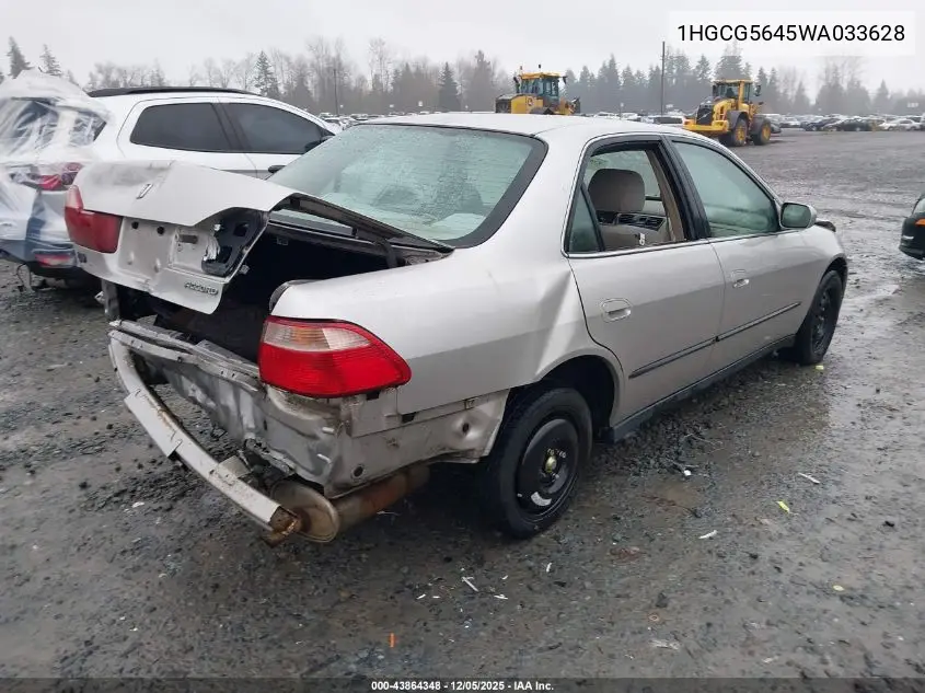 1HGCG5645WA033628 1998 Honda Accord Lx