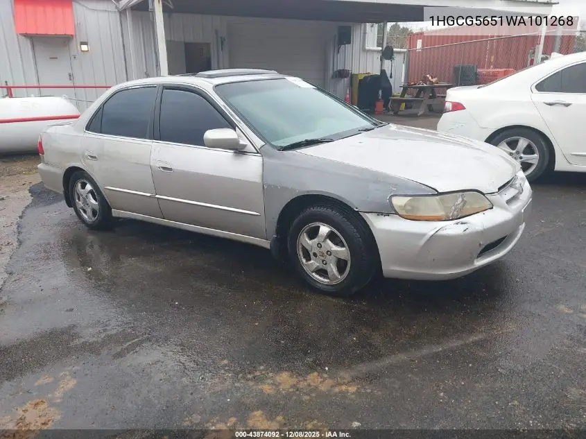 1HGCG5651WA101268 1998 Honda Accord Ex