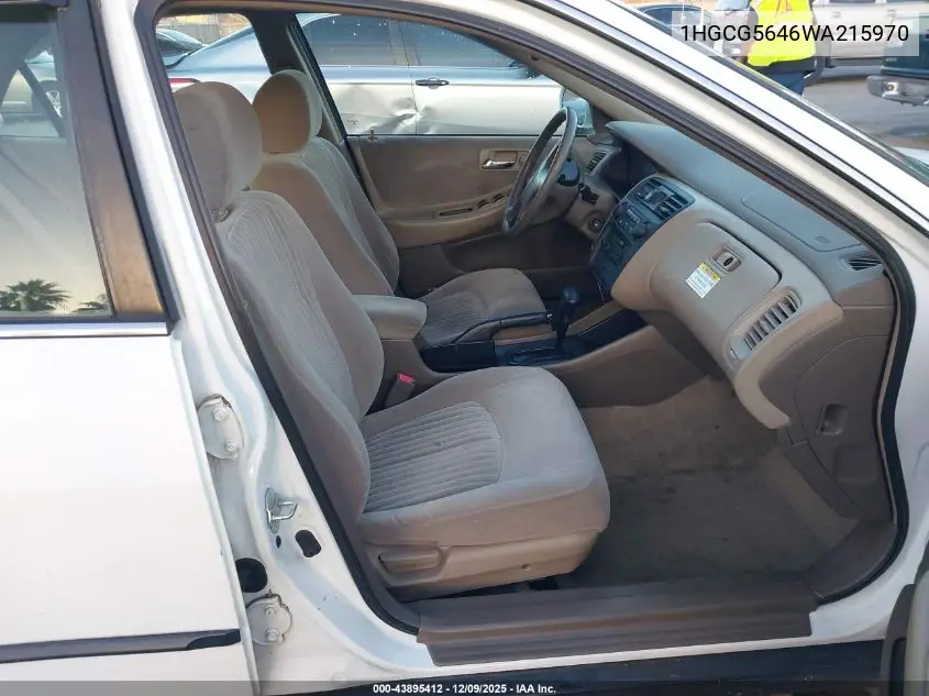 1HGCG5646WA215970 1998 Honda Accord Lx