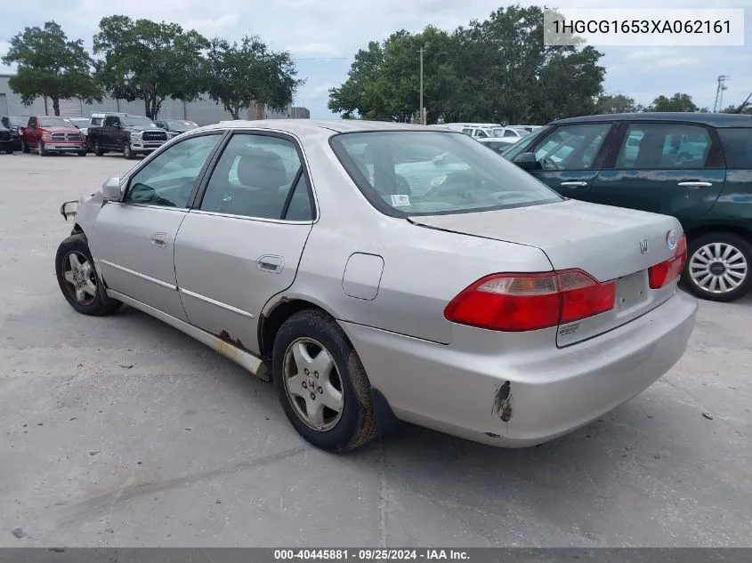 1999 Honda Accord Ex V6 VIN: 1HGCG1653XA062161 Lot: 40445881