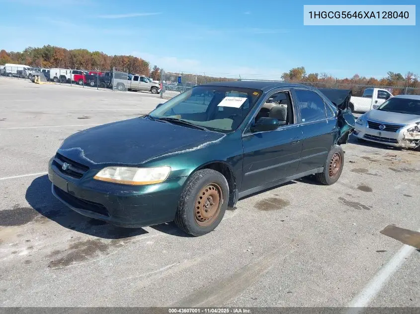 1HGCG5646XA128040 1999 Honda Accord Lx