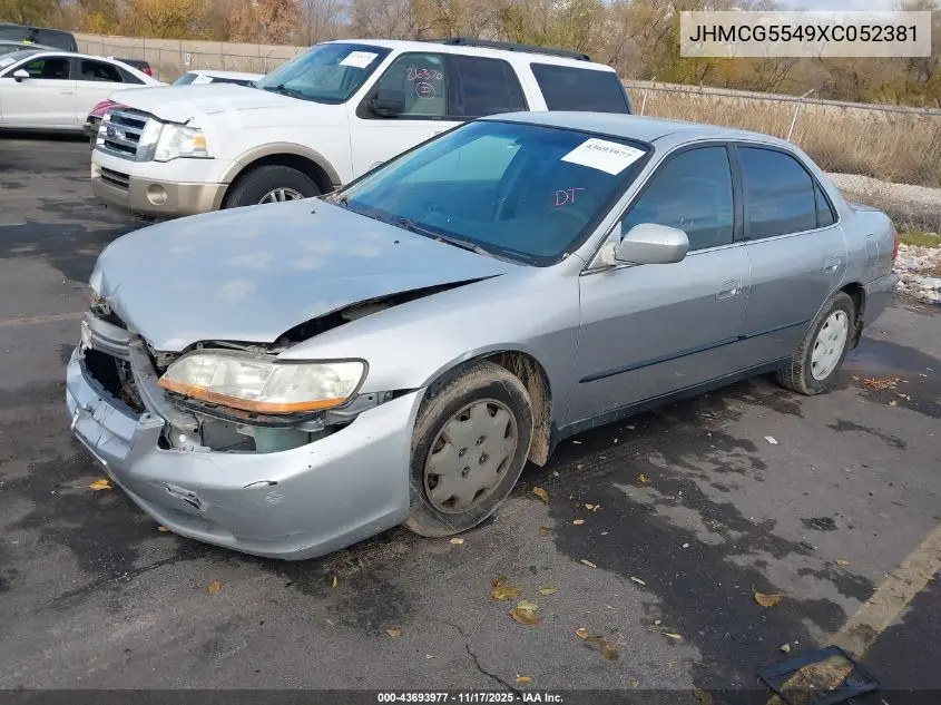 JHMCG5549XC052381 1999 Honda Accord Lx