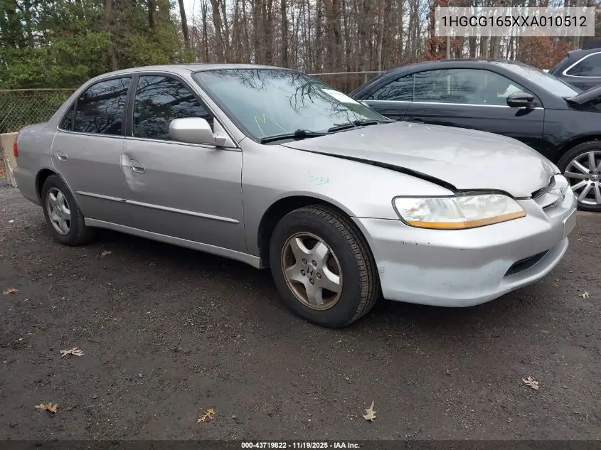 1HGCG165XXA010512 1999 Honda Accord Ex V6